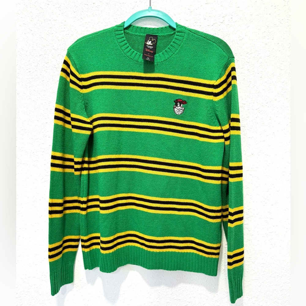 Disney Striped PETE Crewneck‎ Sweater S